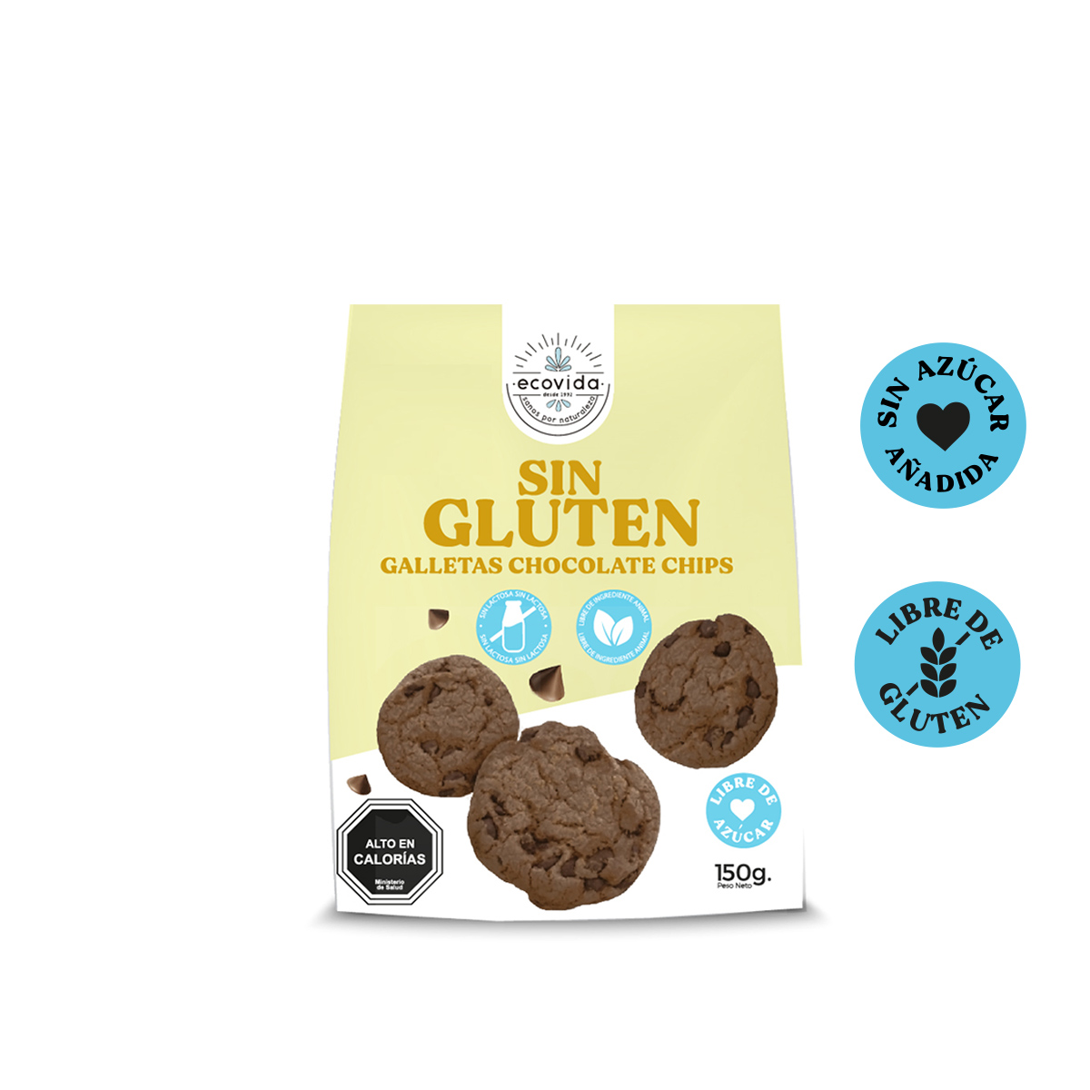 GALLETA SIN GLUTEN DULCE CHOCOCHIPS (CHOCOLATE)