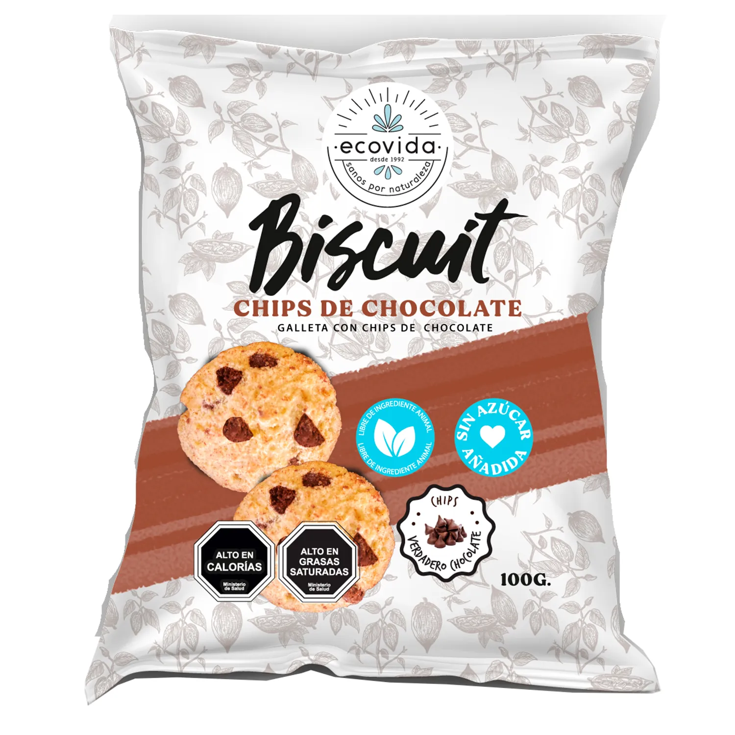 BISCUIT CHIPS CHOCOLATE 26X100GR