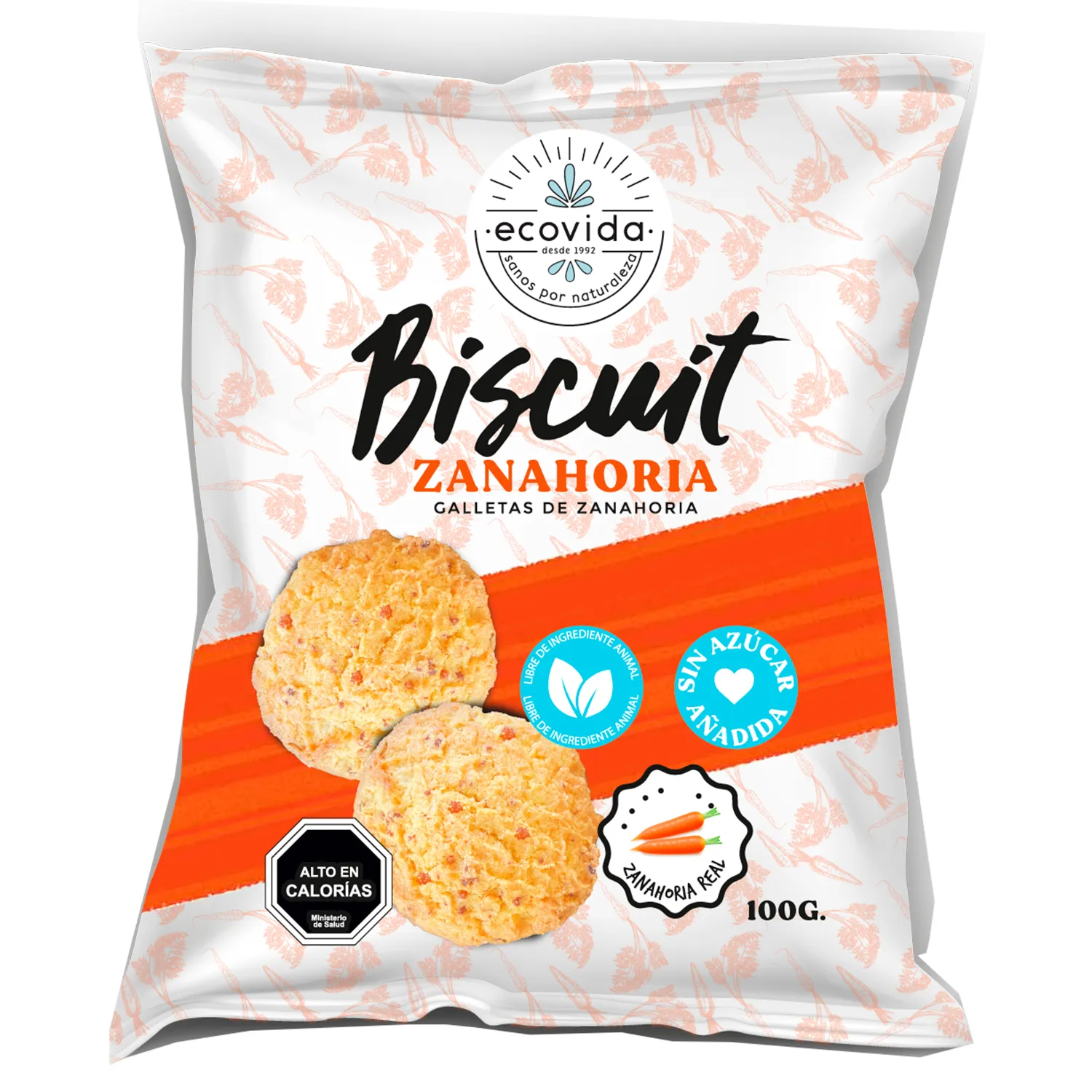 BISCUIT ZANAHORIA 26X100GR